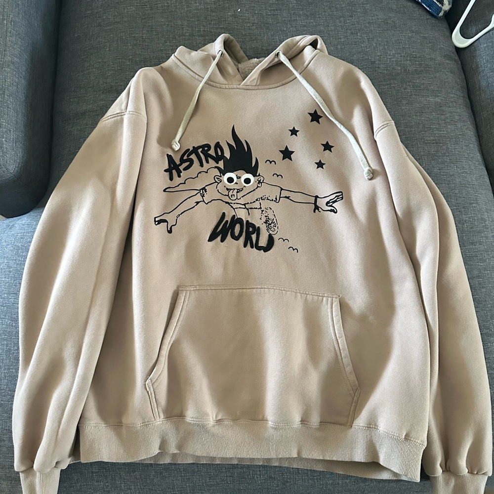ASTROWORLD wish you were here Travis Scott look mom I can Fly sweatshirt